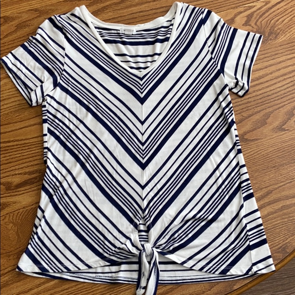 Striped Top (Dressbarn)